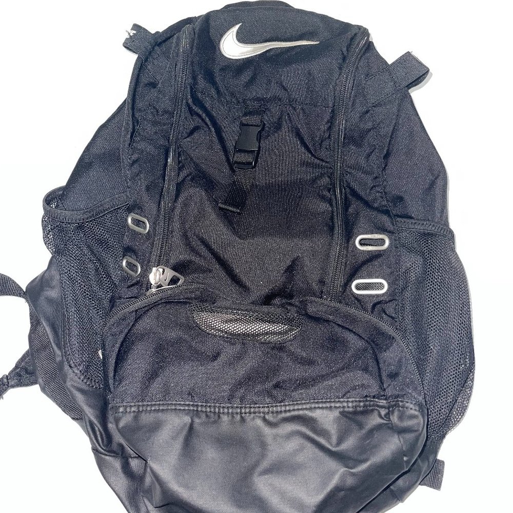Nike Black Mesh/Nylon BackPack
